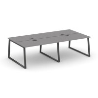 Стайл Проджект Фьюжн SN-6T1.DRS-054 (Серый пепел/Антрацит) Рабочая станция двухсторонняя