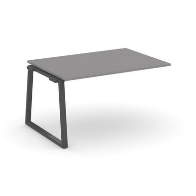 Стайл Проджект Фьюжн SN-6T1.NSPRG-001.3 (Серый пепел/Антрацит) Проходной наборный элемент переговорного стола