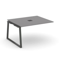 Стайл Проджект Фьюжн SN-6T1.NSPRG-033 (Серый пепел/Антрацит) Проходной наборный элемент переговорного стола