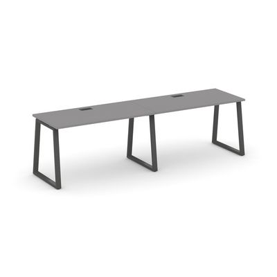 Стайл Проджект Фьюжн SN-6T1.ORS-014 (Серый пепел/Антрацит) Рабочая станция односторонняя