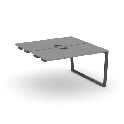 Стайл Проджект Фьюжн SN-6T2.DPRS-011 (Серый пепел/Антрацит) Стол приставка к опорным элементам
