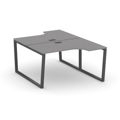 Стайл Проджект Фьюжн SN-6T2.DRPA-011 (Серый пепел/Антрацит) Рабочая станция эргономичная