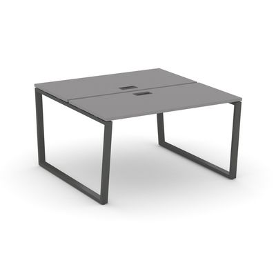 Стайл Проджект Фьюжн SN-6T2.DRS-011 (Серый пепел/Антрацит) Рабочая станция двухсторонняя