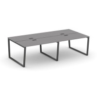 Стайл Проджект Фьюжн SN-6T2.DRS-041 (Серый пепел/Антрацит) Рабочая станция двухсторонняя