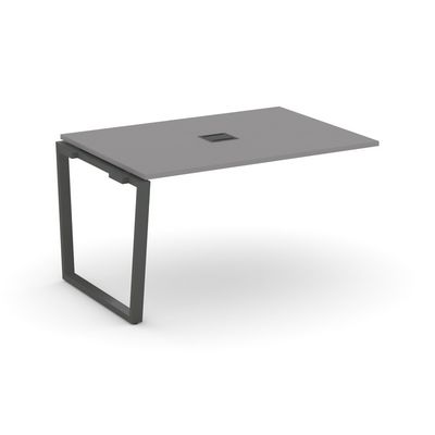 Стайл Проджект Фьюжн SN-6T2.NSPRG-001 (Серый пепел/Антрацит) Проходной наборный элемент переговорного стола