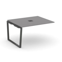 Стайл Проджект Фьюжн SN-6T2.NSPRG-032 (Серый пепел/Антрацит) Проходной наборный элемент переговорного стола