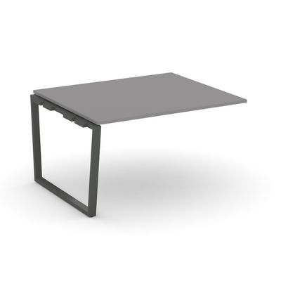 Стайл Проджект Фьюжн SN-6T2.NSPRG-033.3 (Серый пепел/Антрацит) Проходной наборный элемент переговорного стола