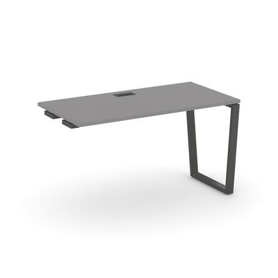 Стайл Проджект Фьюжн SN-6T2.OPRS-003 (Серый пепел/Антрацит) Стол приставка к опорным элементам