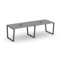 Стайл Проджект Фьюжн SN-6T2.SPRG-014 (Серый пепел/Антрацит) Стол переговорный