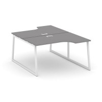 Стайл Проджект Фьюжн SN-4T1.DRPA-012 (Серый пепел/Белый) Рабочая станция эргономичная