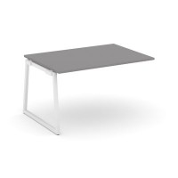 Стайл Проджект Фьюжн SN-4T1.NSPRG-001.3 (Серый пепел/Белый) Проходной наборный элемент переговорного стола