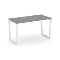 Стайл Проджект Фьюжн SN-4T2.SP-023 (Серый пепел/Белый) Стол письменный