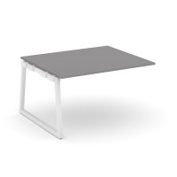 Стайл Проджект Фьюжн SN-5T1.NSPRG-034.3 (Серый пепел/Белый) Проходной наборный элемент переговорного стола