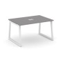 Стайл Проджект Фьюжн SN-5T1.SPRG-004 (Серый пепел/Белый) Стол переговорный