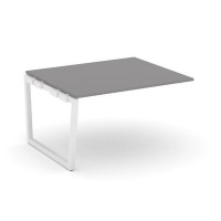 Стайл Проджект Фьюжн SN-5T2.NSPRG-032.3 (Серый пепел/Белый) Проходной наборный элемент переговорного стола