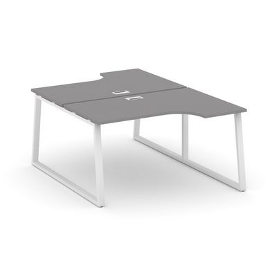 Стайл Проджект Фьюжн SN-6T1.DRPA-002 (Серый пепел/Белый) Рабочая станция эргономичная