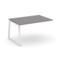 Стайл Проджект Фьюжн SN-6T1.NSPRG-001.3 (Серый пепел/Белый) Проходной наборный элемент переговорного стола