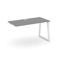 Стайл Проджект Фьюжн SN-6T1.OPRS-022 (Серый пепел/Белый) Стол приставка к опорным элементам
