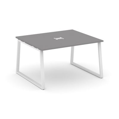 Стайл Проджект Фьюжн SN-6T1.SPRG-033 (Серый пепел/Белый) Стол переговорный