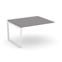 Стайл Проджект Фьюжн SN-6T2.NSPRG-033.3 (Серый пепел/Белый) Проходной наборный элемент переговорного стола
