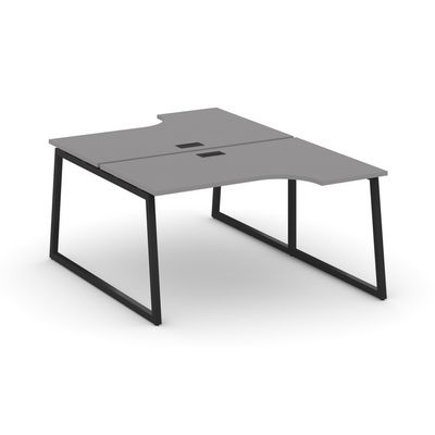 Стайл Проджект Фьюжн SN-4T1.DRPA-012 (Серый пепел/Черный) Рабочая станция эргономичная