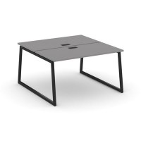 Стайл Проджект Фьюжн SN-4T1.DRS-012 (Серый пепел/Черный) Рабочая станция двухсторонняя