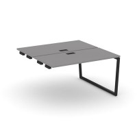 Стайл Проджект Фьюжн SN-4T2.DPRS-004 (Серый пепел/Черный) Стол приставка к опорным элементам