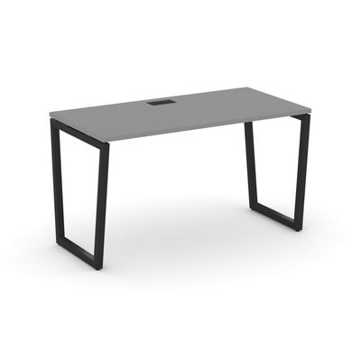 Стайл Проджект Фьюжн SN-4T2.SP-025 (Серый пепел/Черный) Стол письменный