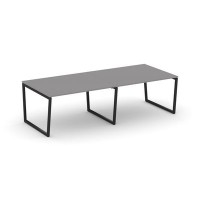 Стайл Проджект Фьюжн SN-4T2.SPRG-042.3 (Серый пепел/Черный) Стол переговорный