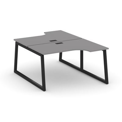 Стайл Проджект Фьюжн SN-5T1.DRPA-021 (Серый пепел/Черный) Рабочая станция эргономичная