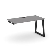 Стайл Проджект Фьюжн SN-5T1.OPRS-002 (Серый пепел/Черный) Стол приставка к опорным элементам