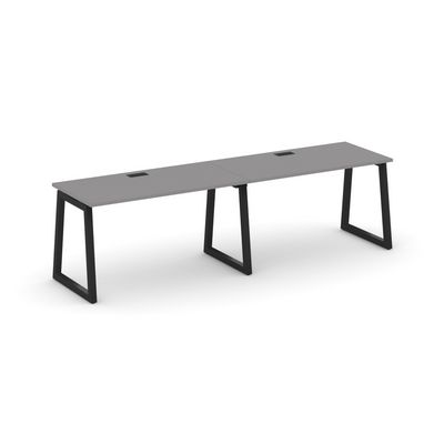 Стайл Проджект Фьюжн SN-5T1.ORS-014 (Серый пепел/Черный) Рабочая станция односторонняя