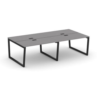 Стайл Проджект Фьюжн SN-5T2.DRS-031 (Серый пепел/Черный) Рабочая станция двухсторонняя