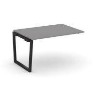 Стайл Проджект Фьюжн SN-5T2.NSPRG-003.3 (Серый пепел/Черный) Проходной наборный элемент переговорного стола