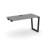 Стайл Проджект Фьюжн SN-5T2.OPRS-024 (Серый пепел/Черный) Стол приставка к опорным элементам