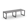 Стайл Проджект Фьюжн SN-5T2.SPRG-011.3 (Серый пепел/Черный) Стол переговорный