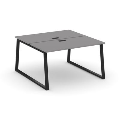 Стайл Проджект Фьюжн SN-6T1.DRS-024 (Серый пепел/Черный) Рабочая станция двухсторонняя