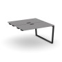 Стайл Проджект Фьюжн SN-6T2.DPRS-014 (Серый пепел/Черный) Стол приставка к опорным элементам