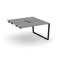 Стайл Проджект Фьюжн SN-6T2.DPRS-024 (Серый пепел/Черный) Стол приставка к опорным элементам