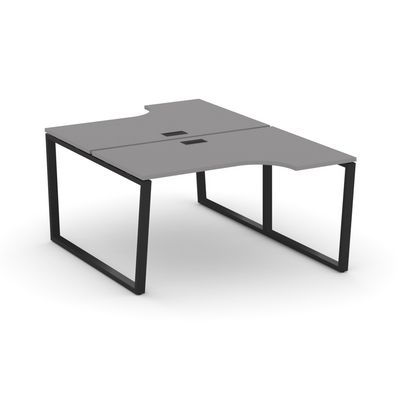 Стайл Проджект Фьюжн SN-6T2.DRPA-002 (Серый пепел/Черный) Рабочая станция эргономичная