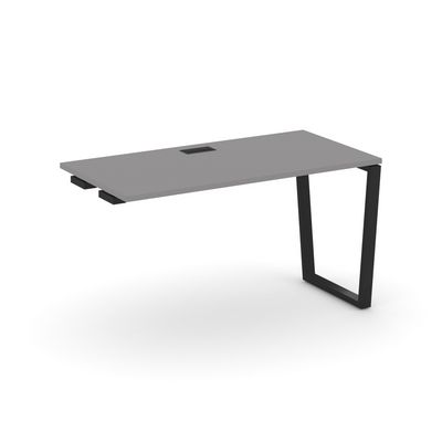Стайл Проджект Фьюжн SN-6T2.OPRS-021 (Серый пепел/Черный) Стол приставка к опорным элементам