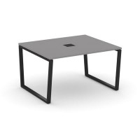 Стайл Проджект Фьюжн SN-6T2.SPRG-034 (Серый пепел/Черный) Стол переговорный