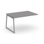 Стайл Проджект Фьюжн SN-4T1.NSPRG-004.3 (Серый пепел/Серый) Проходной наборный элемент переговорного стола
