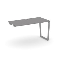 Стайл Проджект Фьюжн SN-4T2.OPRS-014 (Серый пепел/Серый) Стол приставка к опорным элементам