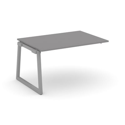 Стайл Проджект Фьюжн SN-5T1.NSPRG-003.3 (Серый пепел/Серый) Проходной наборный элемент переговорного стола