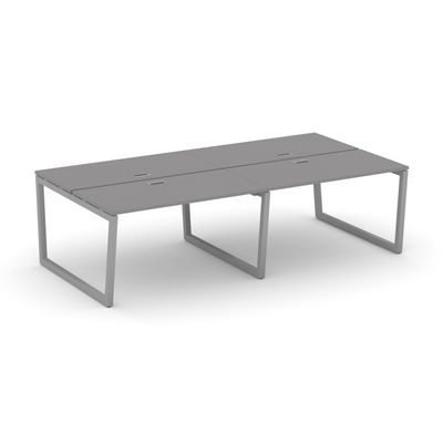 Стайл Проджект Фьюжн SN-5T2.DRS-054 (Серый пепел/Серый) Рабочая станция двухсторонняя