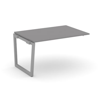 Стайл Проджект Фьюжн SN-5T2.NSPRG-002.3 (Серый пепел/Серый) Проходной наборный элемент переговорного стола