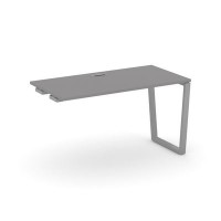 Стайл Проджект Фьюжн SN-6T2.OPRS-024 (Серый пепел/Серый) Стол приставка к опорным элементам