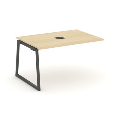 Style Project Fusion SN-4T1.NSPRG-001 (Акация лорка/Антрацит) Проходной наборный элемент переговорного стола