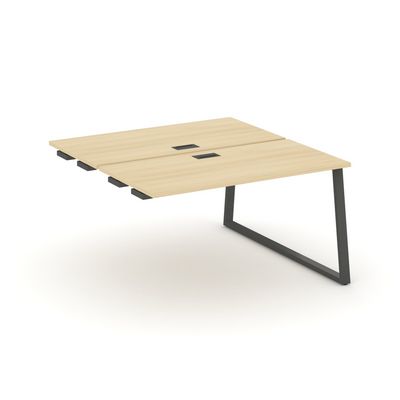 Style Project Fusion SN-6T1.DPRS-003 (Акация лорка/Антрацит) Стол приставка к опорным элементам